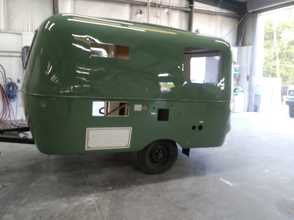 Camper refinish